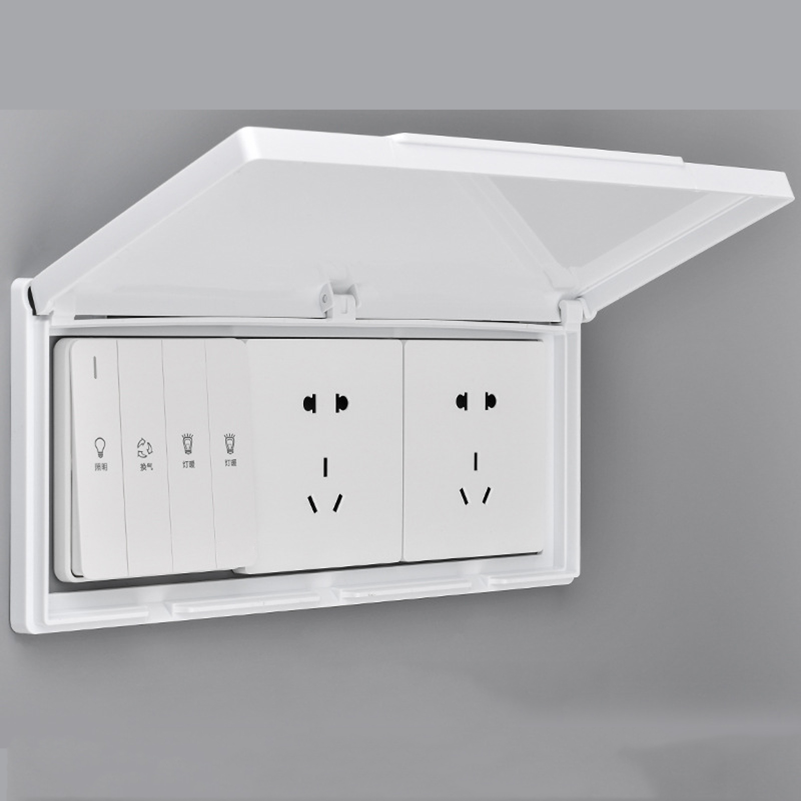 3 Gang Waterproof Outlet Cover - đánh giá và giá Outdoor Power Socket