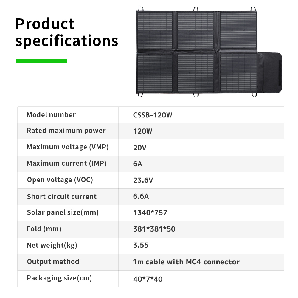 Portable 400W 300W 200W 120W F - đánh giá và giá Panel Power Outdoor