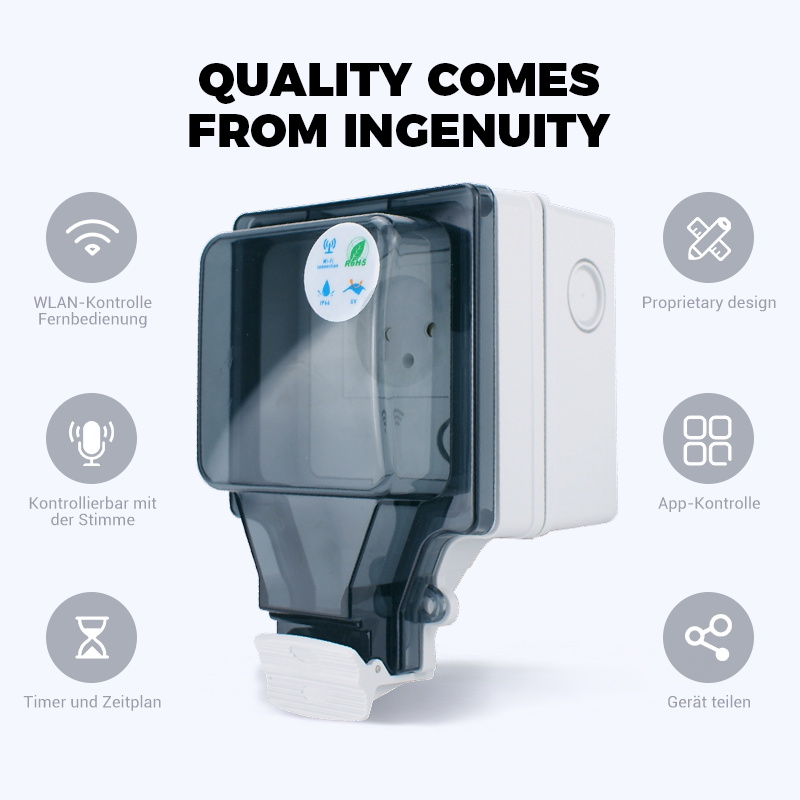 Avoir IP66 Outdoor Waterproof  - đánh giá và giá Outdoor Power Outlet Wifi