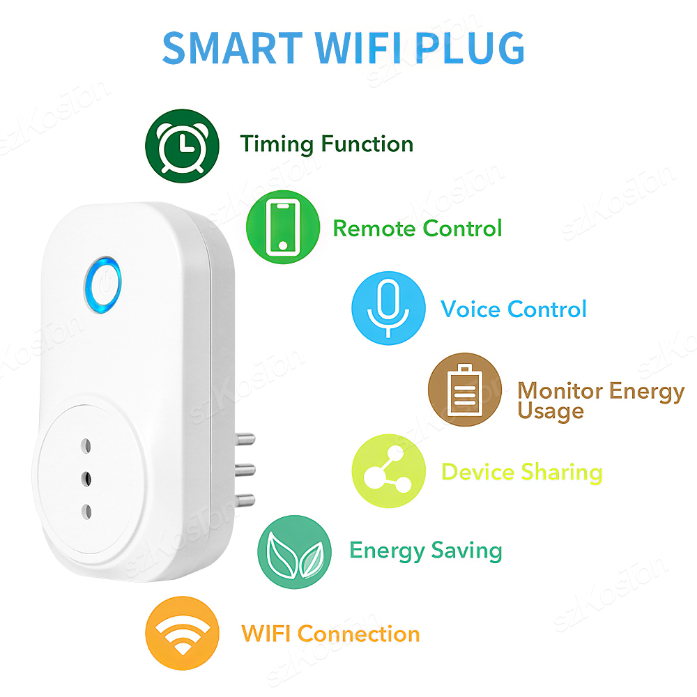 16A Chile Italy Wifi Smart Soc - đánh giá và giá Outdoor Power Outlet Wifi