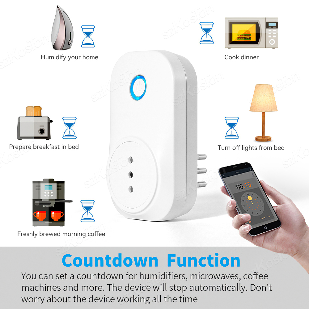 16A Chile Italy Wifi Smart Soc - đánh giá và giá Outdoor Power Outlet Wifi