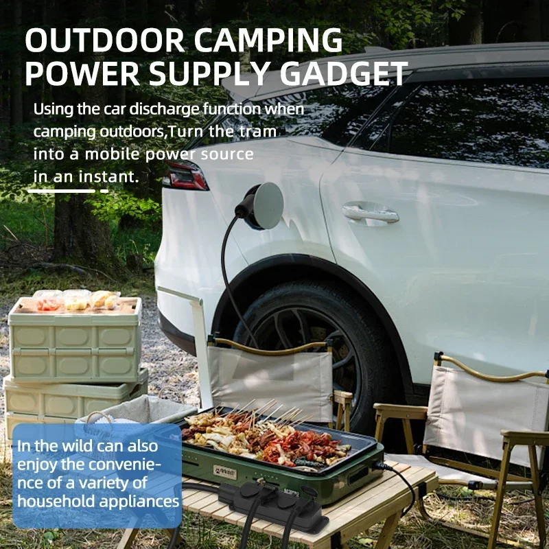 Portable 16A 4KW Electric Car  - đánh giá và giá Outdoor Power Tower
