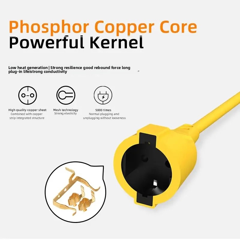 16A EU Schuko Power Strip 4KW  - đánh giá và giá Outdoor Power Socket