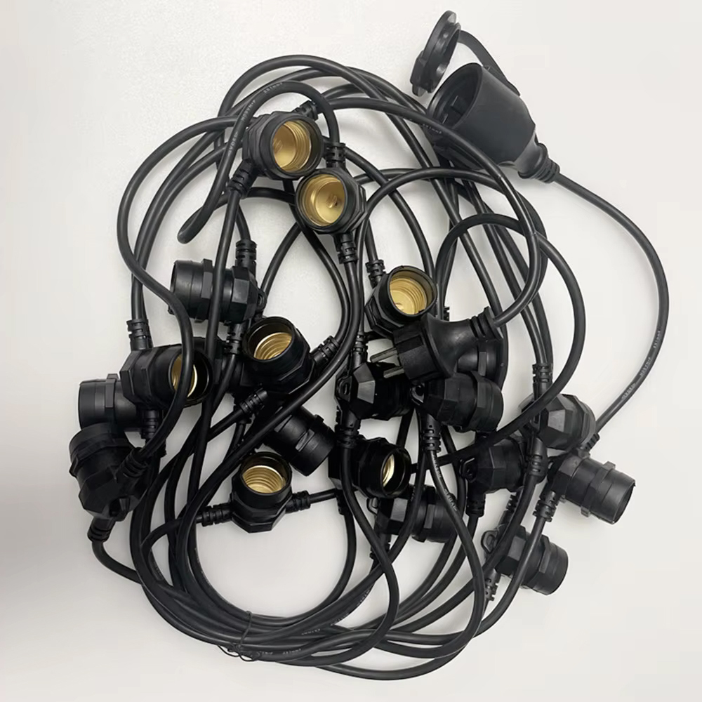 10M Cable LED String Commercia - đánh giá và giá Outdoor Power Socket