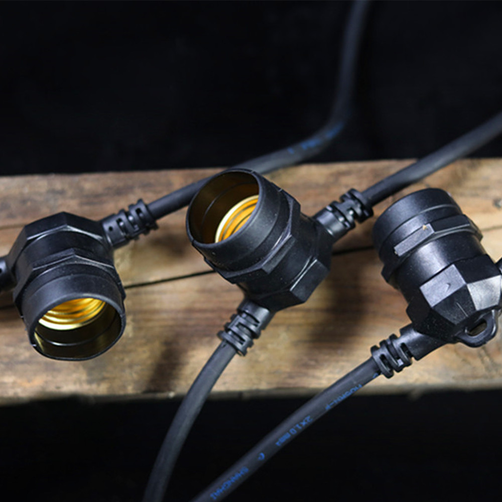 10M Cable LED String Commercia - đánh giá và giá Outdoor Power Socket