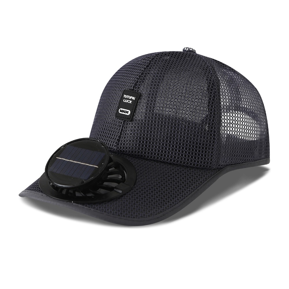 Unisex Solar Powered Fan Cap F - đánh giá và giá Outdoor Powersports
