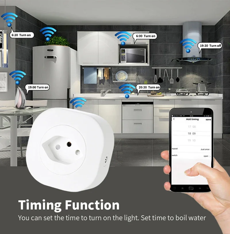 WiFi Smart Plug 16A Switzerlan - đánh giá và giá Outdoor Power Outlet Wifi
