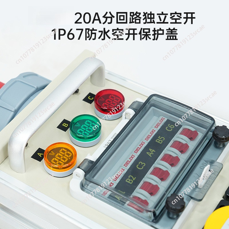 6‑Way Small Electrical Box 16A - đánh giá và giá Outdoor Power Socket