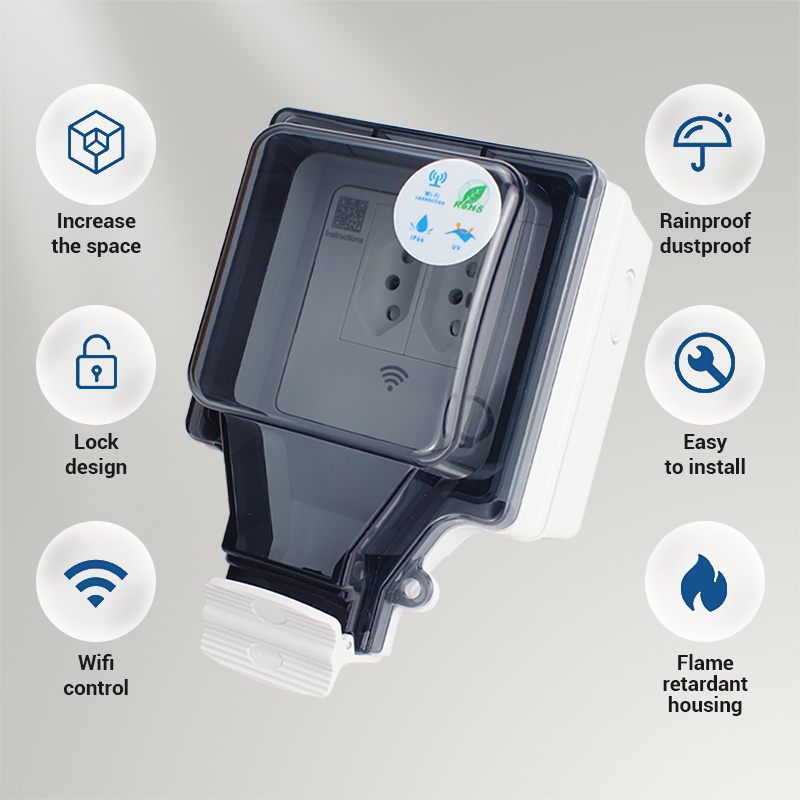 Avoir Tuya Wifi Smart Socket I - đánh giá và giá Outdoor Power Outlet Wifi