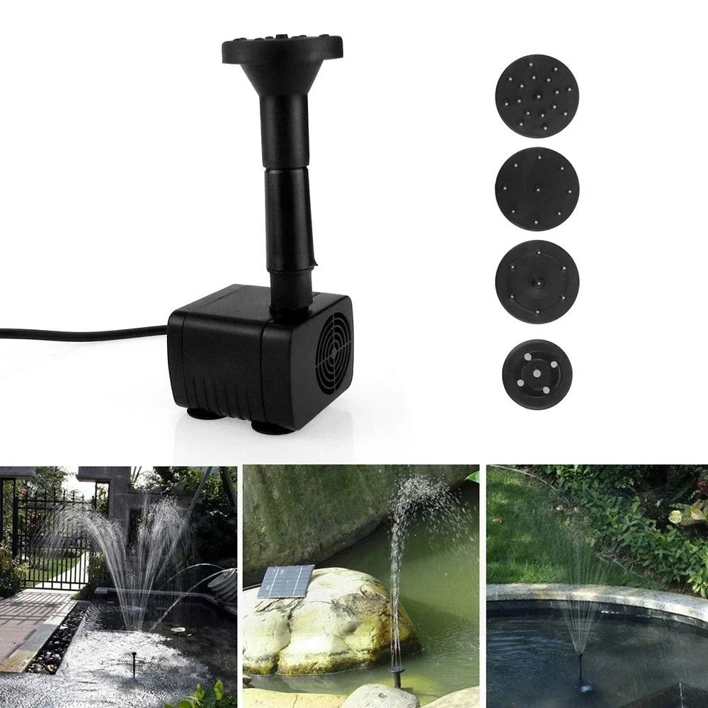 1.4W Mini Solar Fountain Pump  - đánh giá và giá Panel Power Outdoor