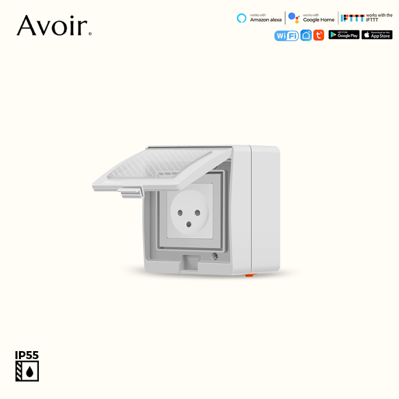 Avoir Israel Tuya Ổ Cắm Thông  - đánh giá và giá Outdoor Power Outlet Wifi