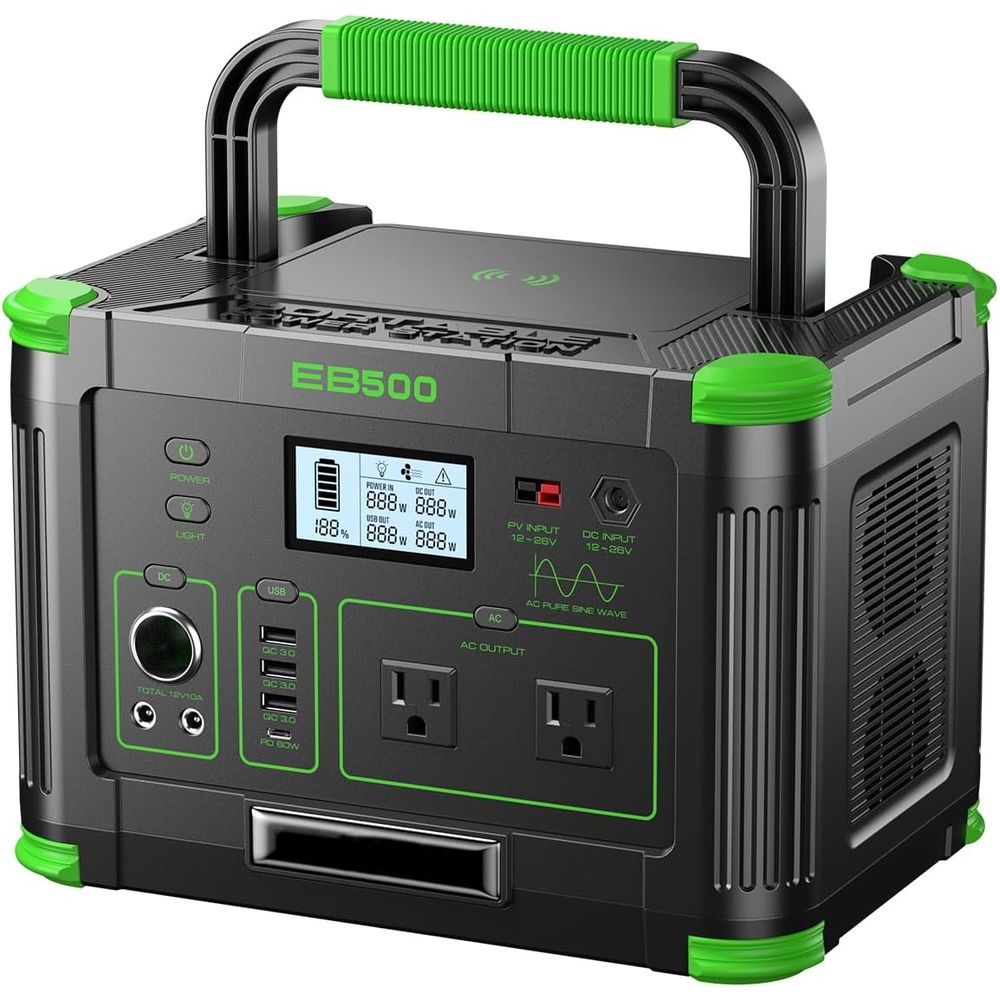 500W Portable Power Station 51 - đánh giá và giá Outdoor Power Port