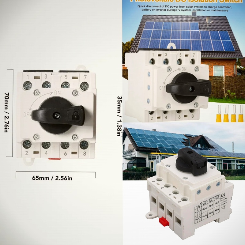 Premium 4P 1000V 32A DC Isolat - đánh giá và giá Outdoor Power Disconnect