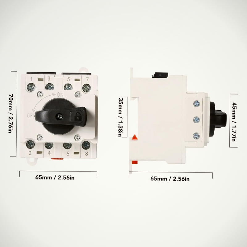 Premium 4P 1000V 32A DC Isolat - đánh giá và giá Outdoor Power Disconnect
