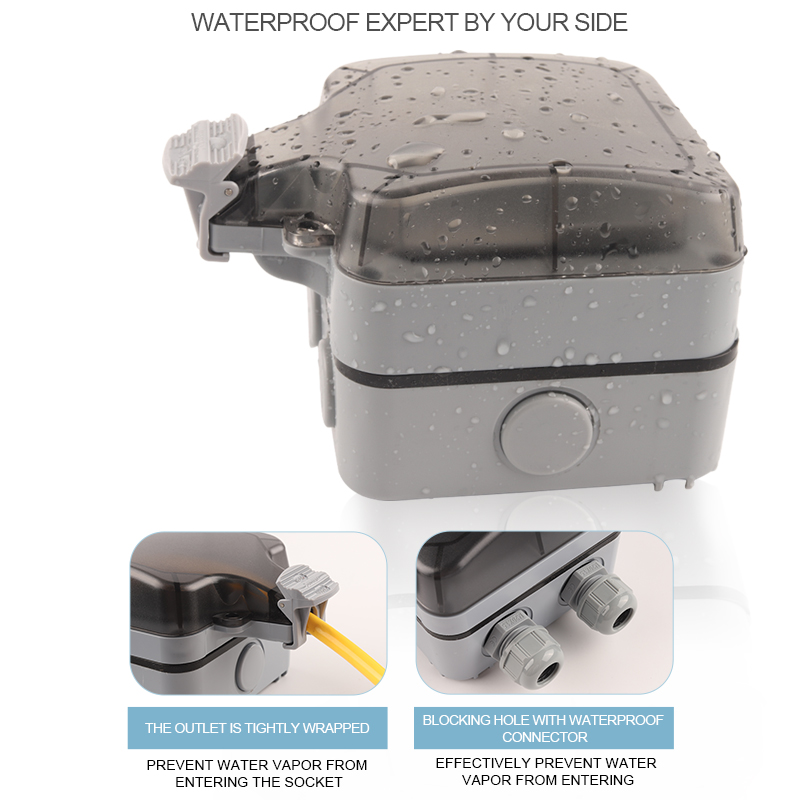 IP66 Ngoài Trời Chống Chịu Thờ - đánh giá và giá Outdoor Power Outlet Wifi