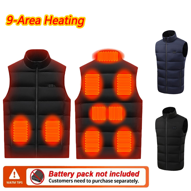 9 Area Heating Vest Men Women  - đánh giá và giá Outdoor Powersports