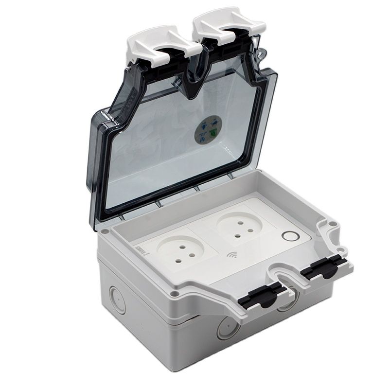 16A Ổ Cắm Thông Minh IP66 Chốn - đánh giá và giá Outdoor Power Outlet Wifi
