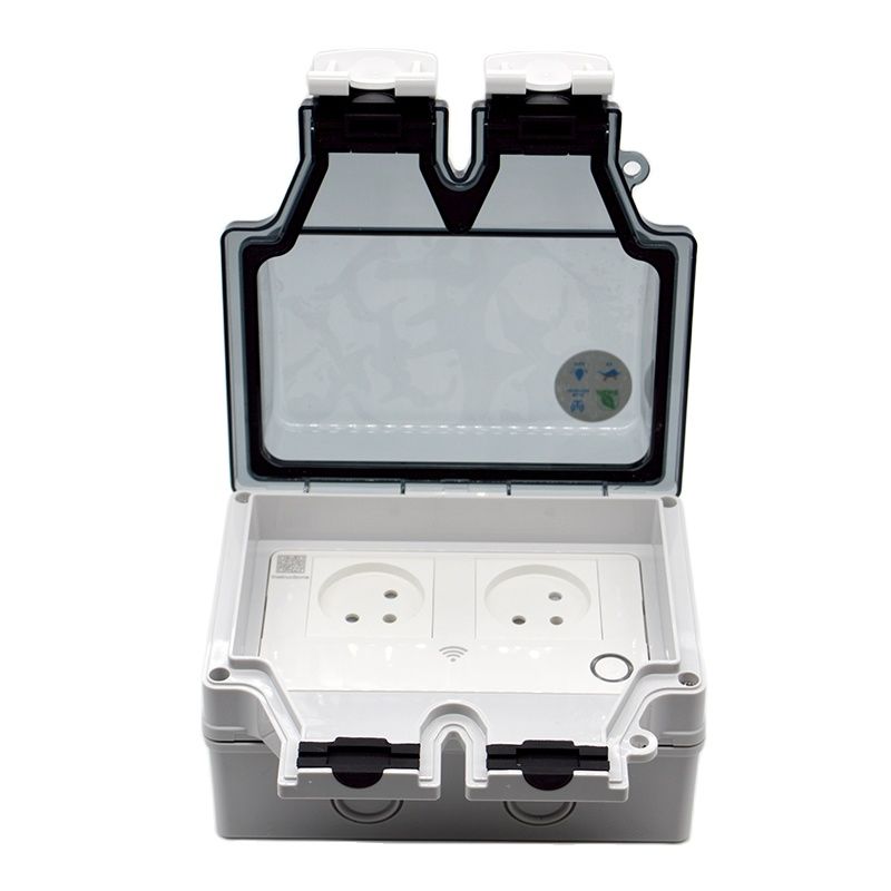 16A Ổ Cắm Thông Minh IP66 Chốn - đánh giá và giá Outdoor Power Outlet Wifi