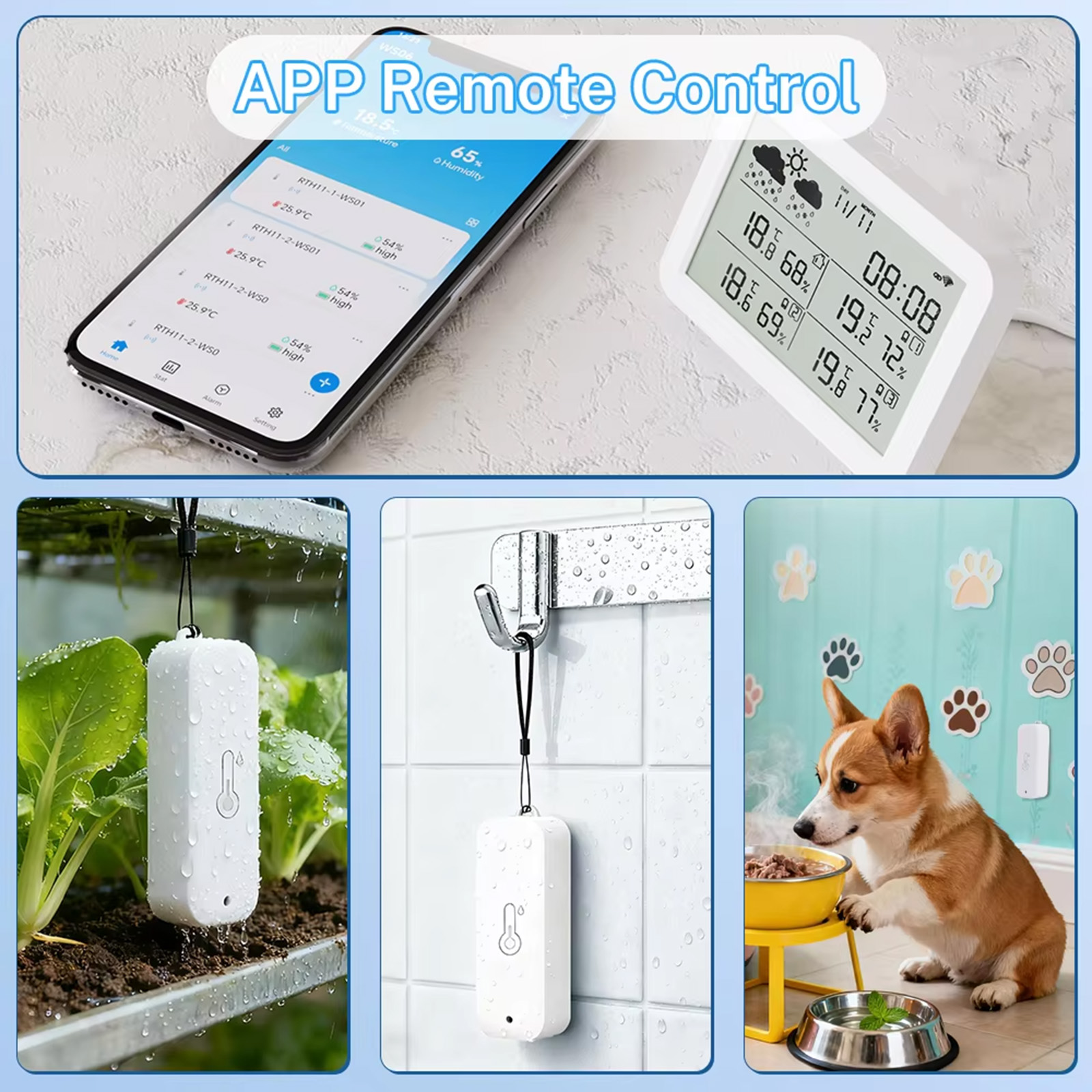 Tuya WiFi+RF433 Weather Statio - đánh giá và giá Outdoor Power Tower