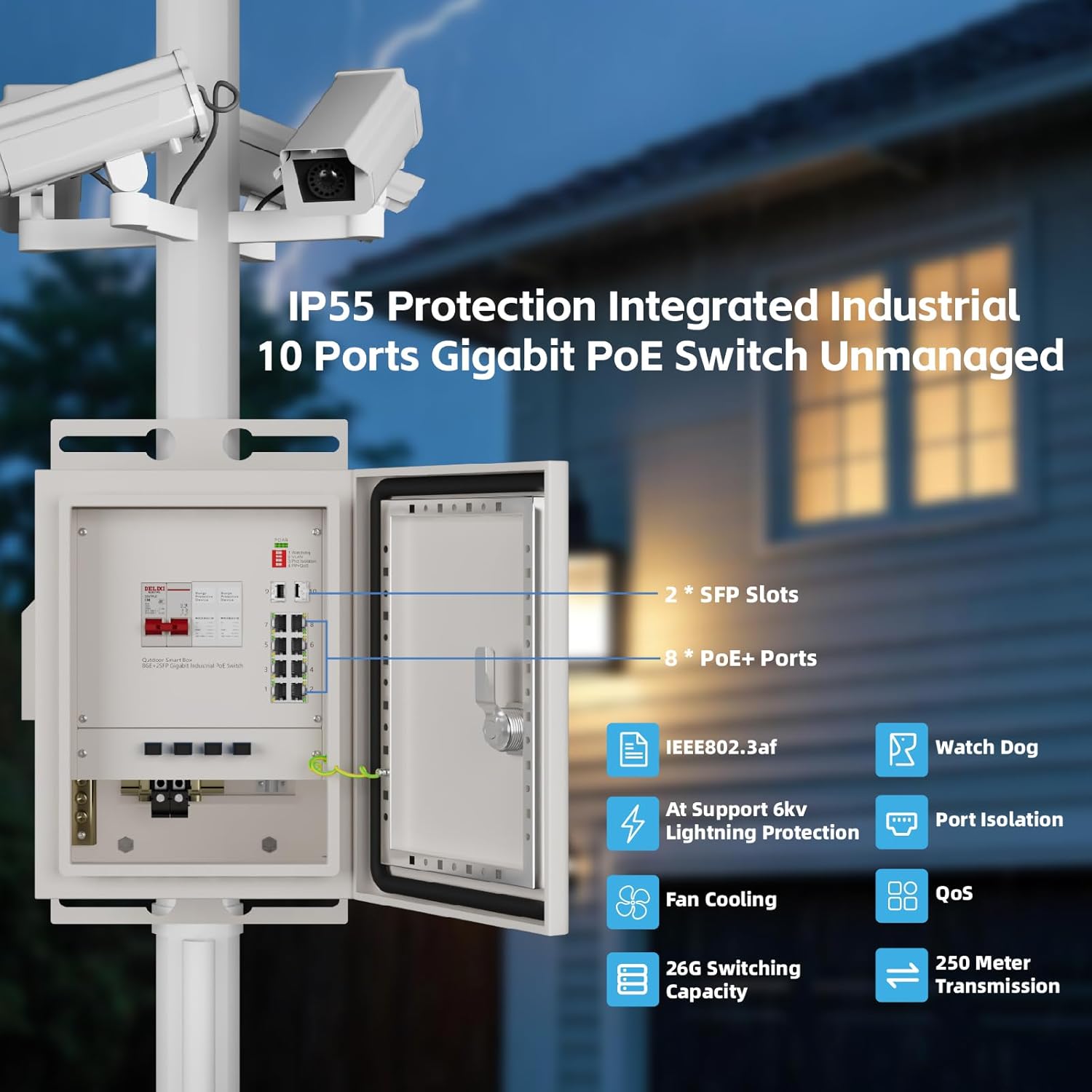 KeepLiNK Outdoor Smart Network - đánh giá và giá Outdoor Power Port