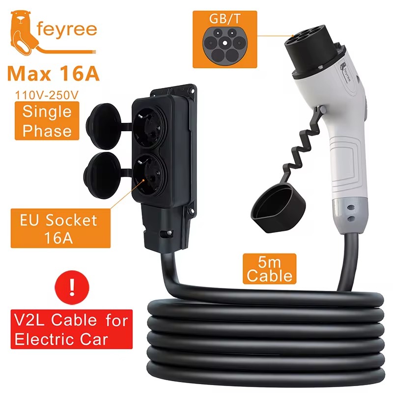 Feyree V2L Cable Discharge Plu - đánh giá và giá Outdoor Power Socket