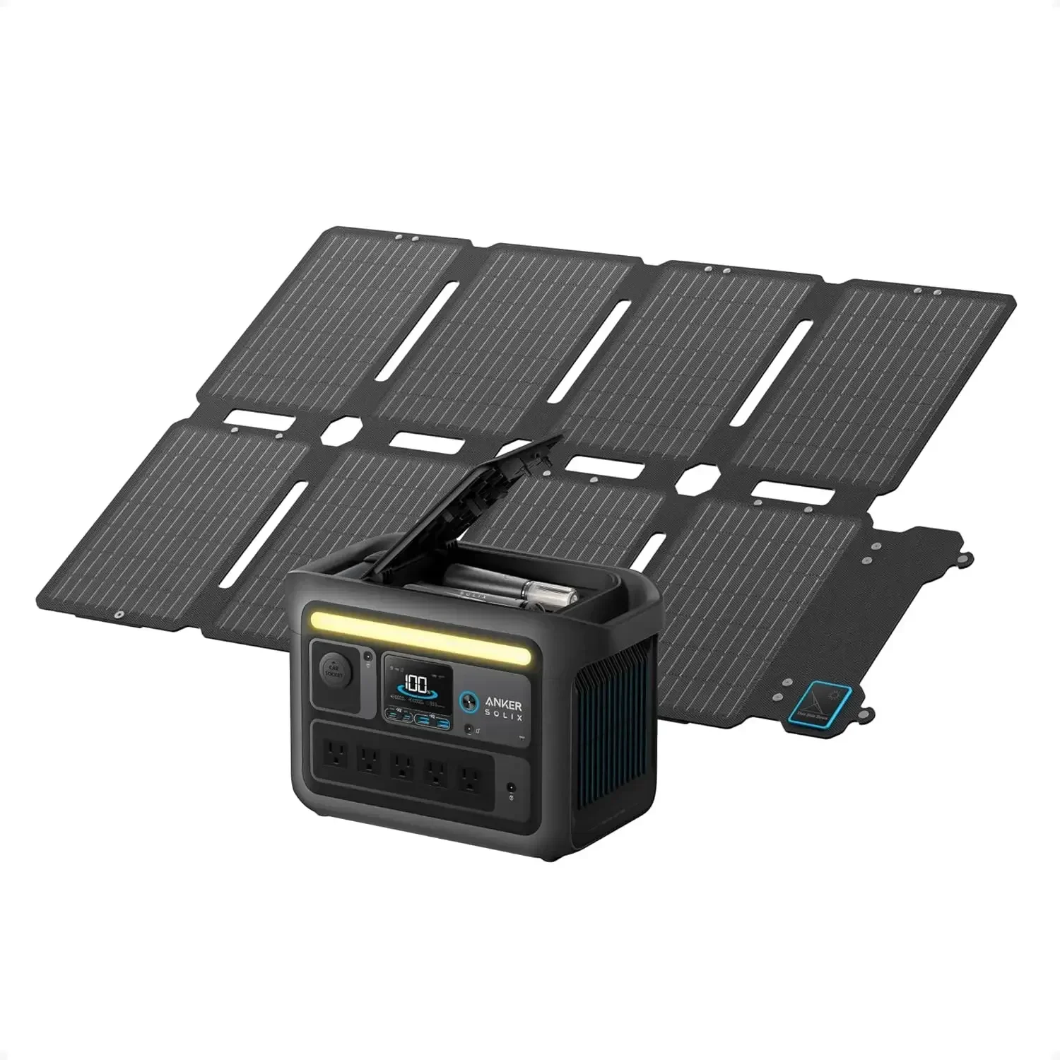 Anker SOLIX C800X Portable Pow - đánh giá và giá Panel Power Outdoor