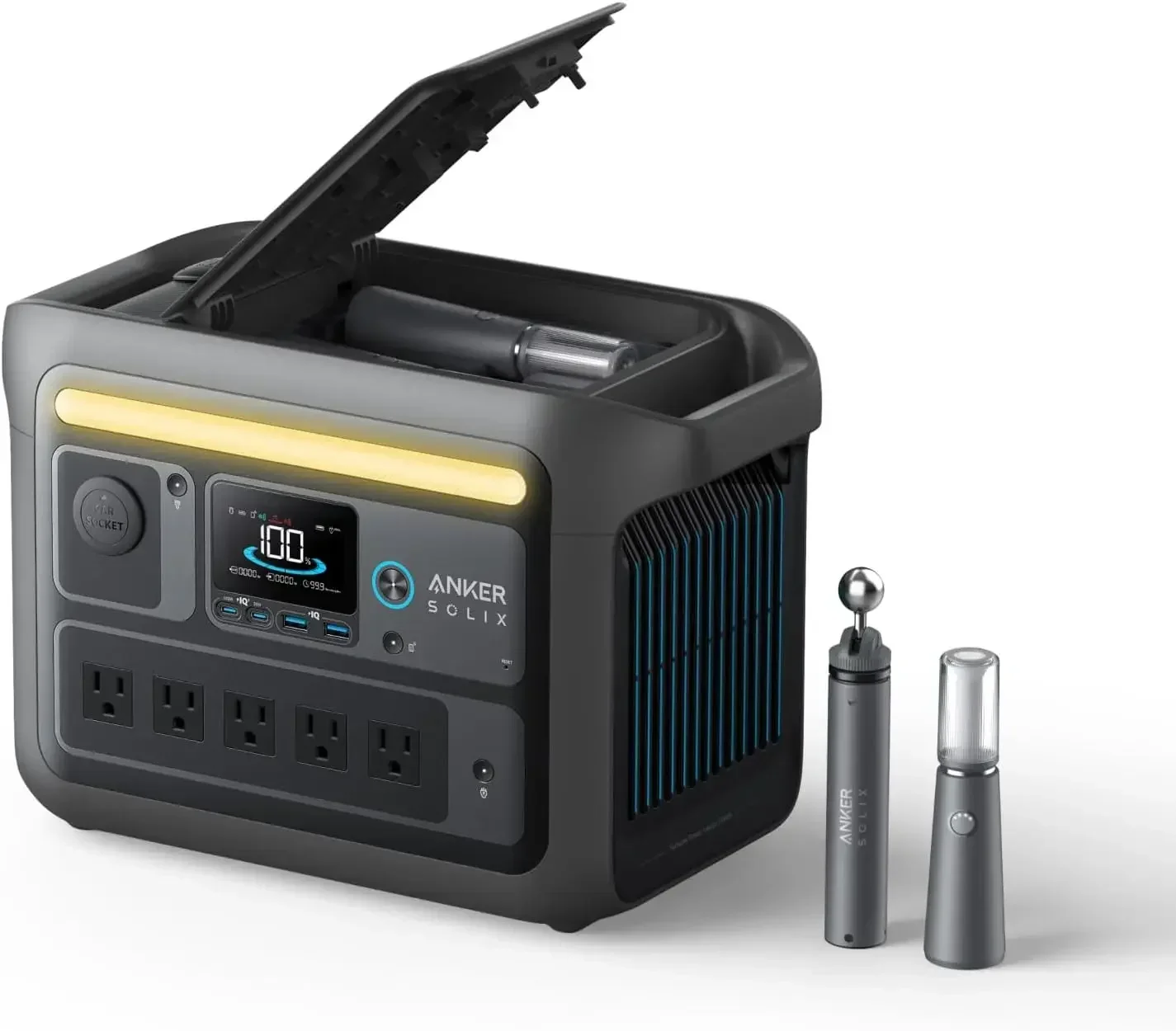 Anker SOLIX C800X Portable Pow - đánh giá và giá Panel Power Outdoor