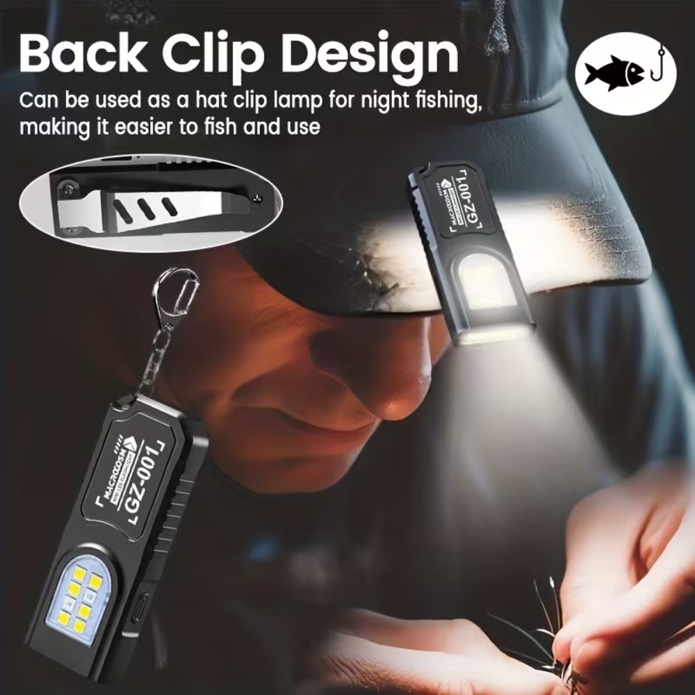 Mini COB LED Keychain Flashlig - đánh giá và giá Outdoor Power Supply
